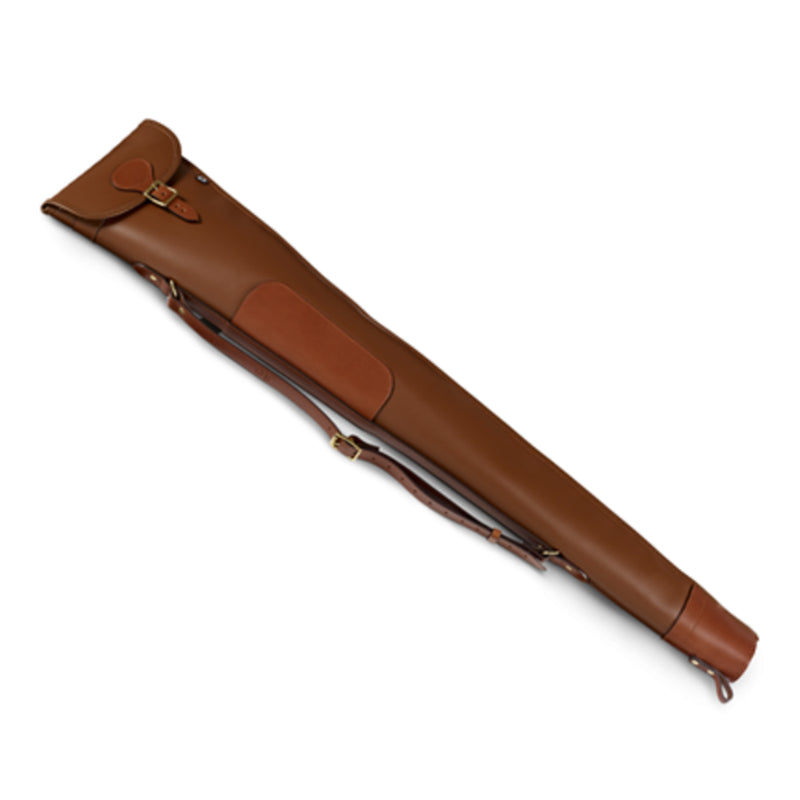 32" Byland Leather Shotgun Slip With Flap And Zip