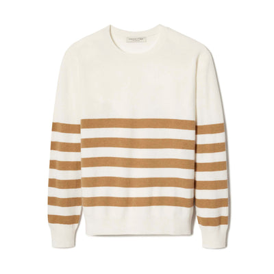 Women's Cashmere Breton Stripe Sweater - Luna