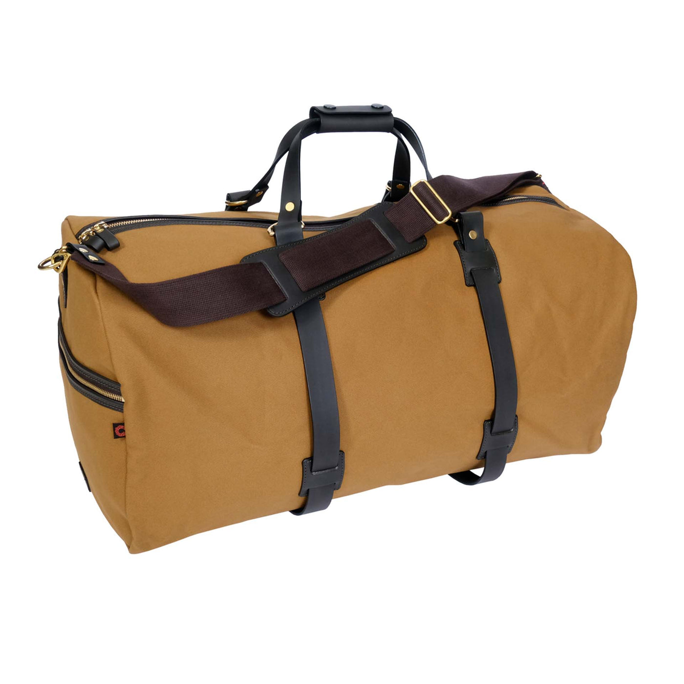 British Twill Duffle Holdall - Tan