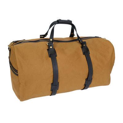 British Twill Duffle Holdall - Tan