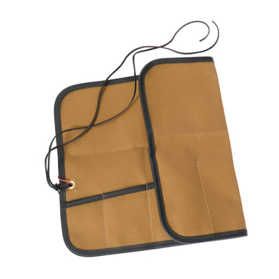 British Twill Tool Roll - Tan