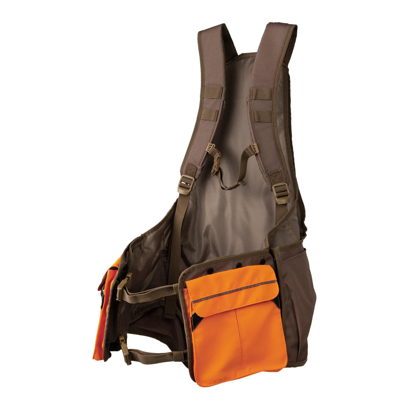 Outlander Strap Vest - Otter & Orange