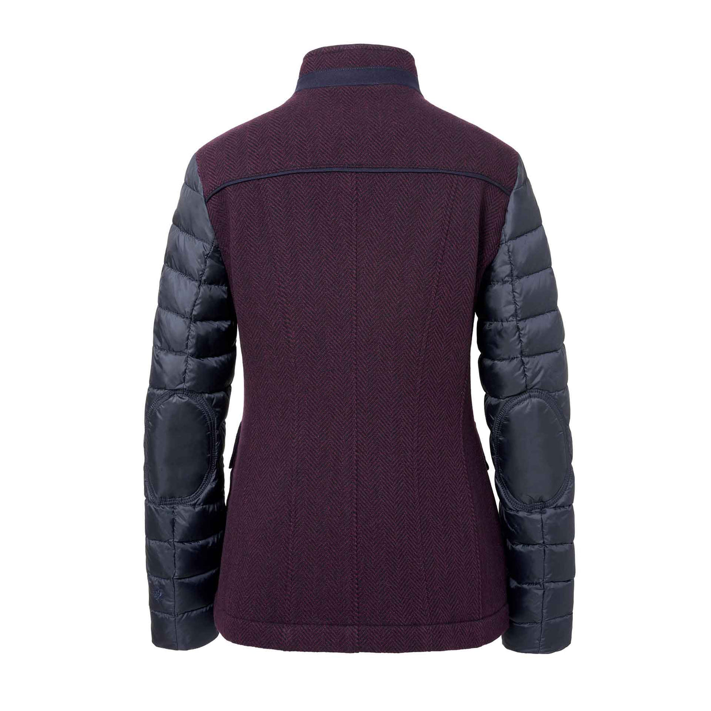 Women's Forchtenstein Wool Quilted Jacket - Aubergin