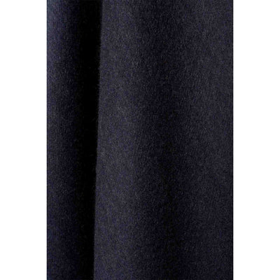 Women's 100% Cashmere Woven Cape - Black and Navy