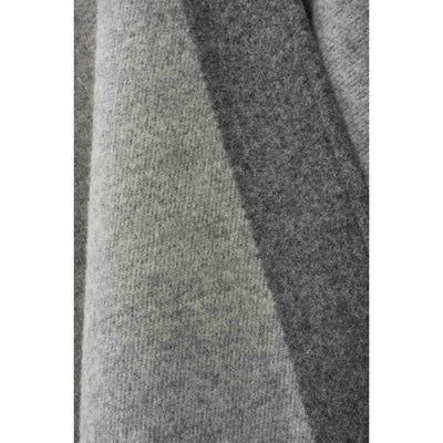 Women's 100% Wool Woven Cape - Grey