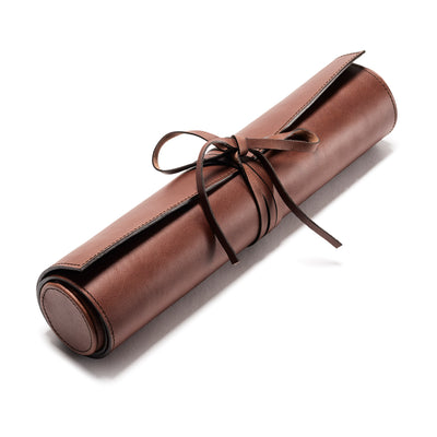 Handmade Leather Backgammon Roll
