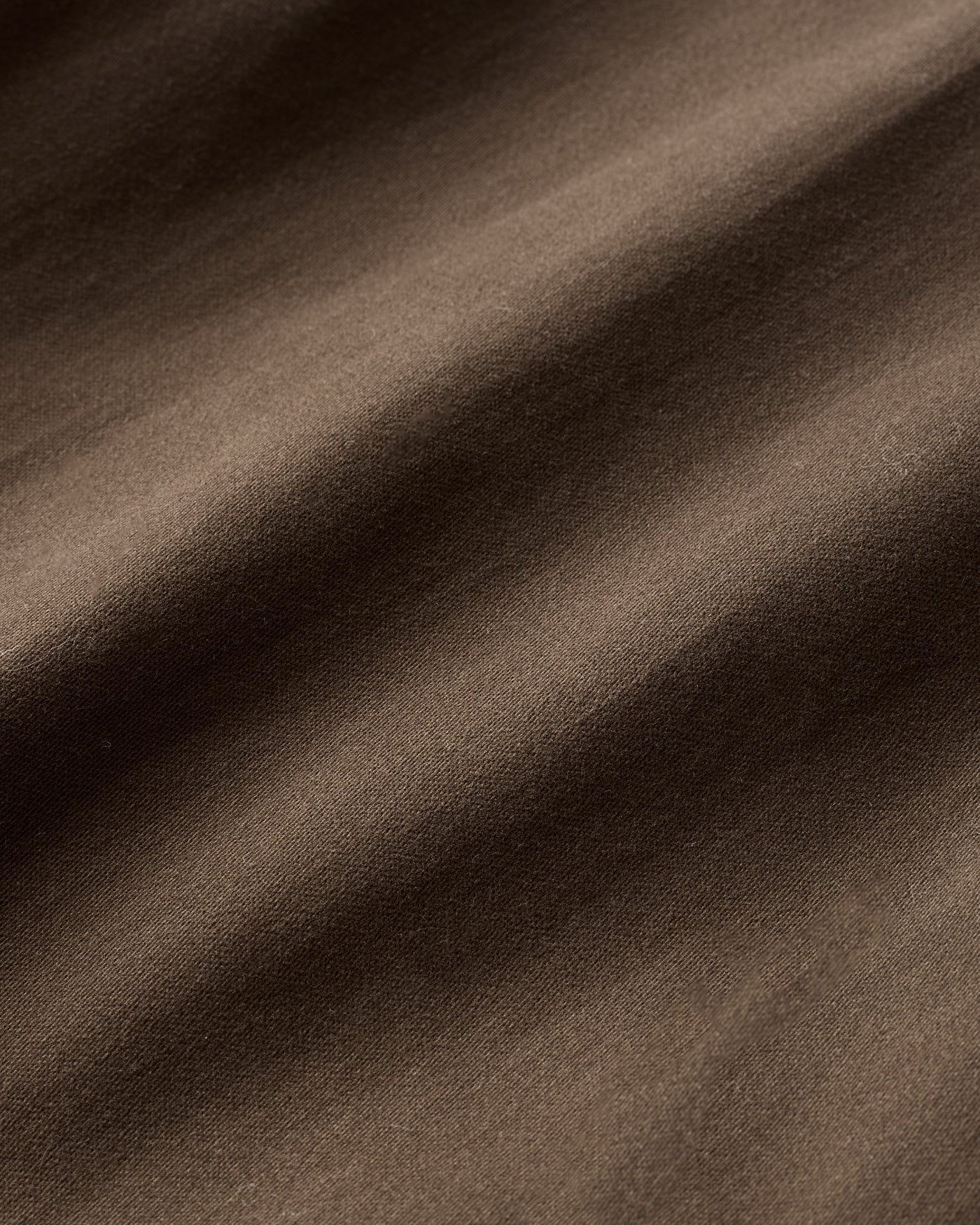 Cotton Twill Flat Front Trouse - Dark Green