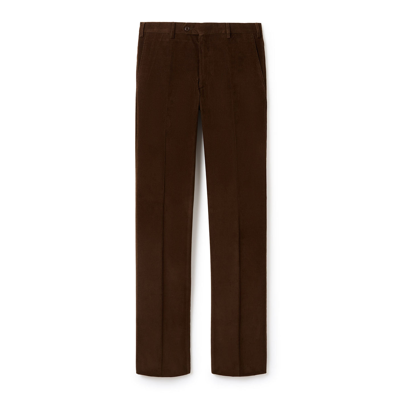 Brown pants on a white background