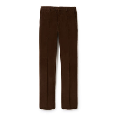 Brown pants on a white background