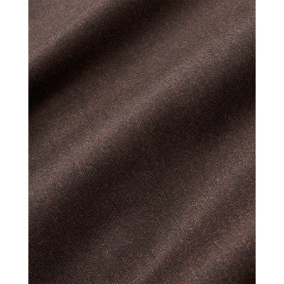 Solid Shirt Jacket - Brown