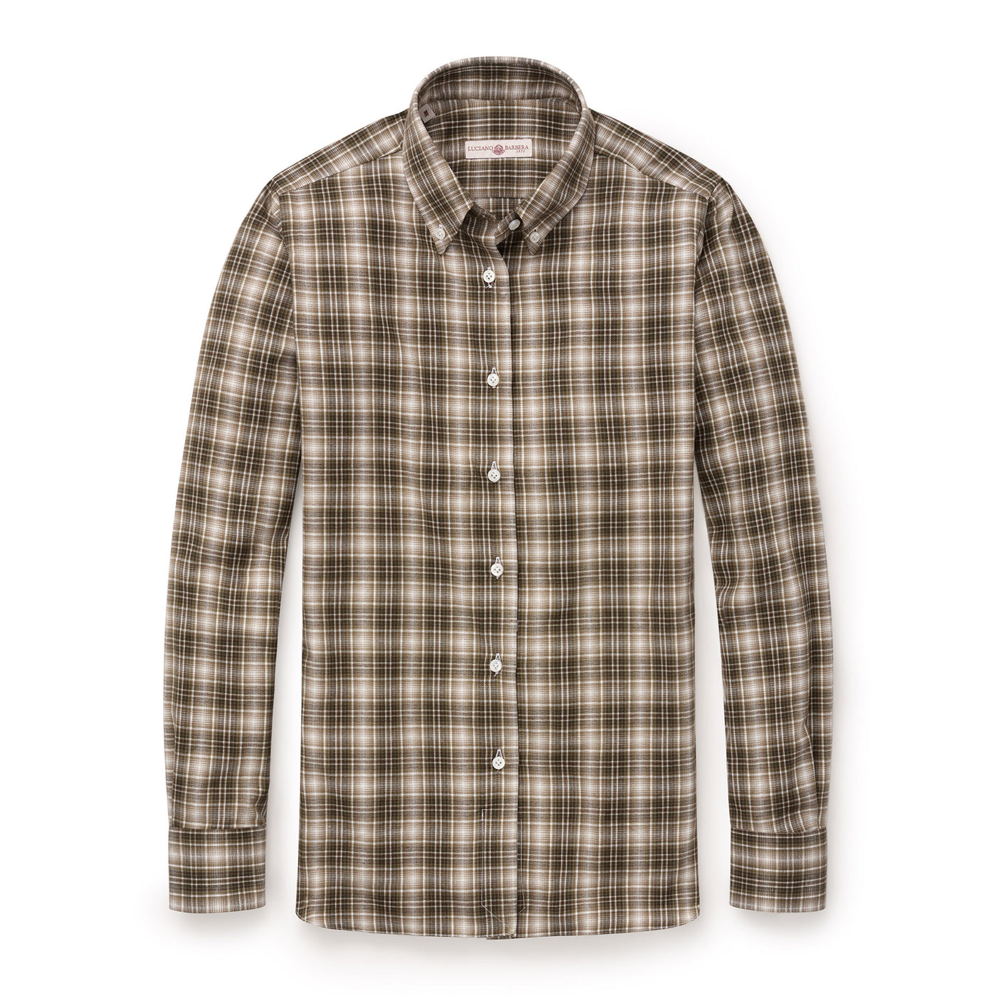 Women’s Cotton Fancy Check Shirt - Green Multi