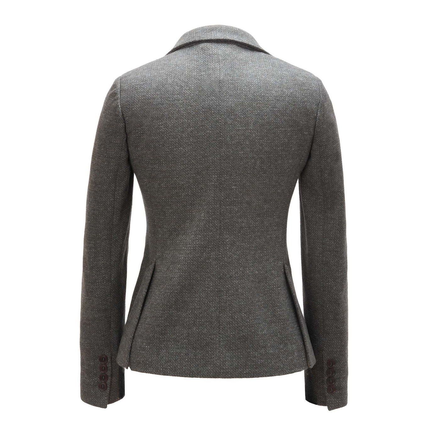 Luciano Barbera Women's One Button Notch Lapel Jacket - Green