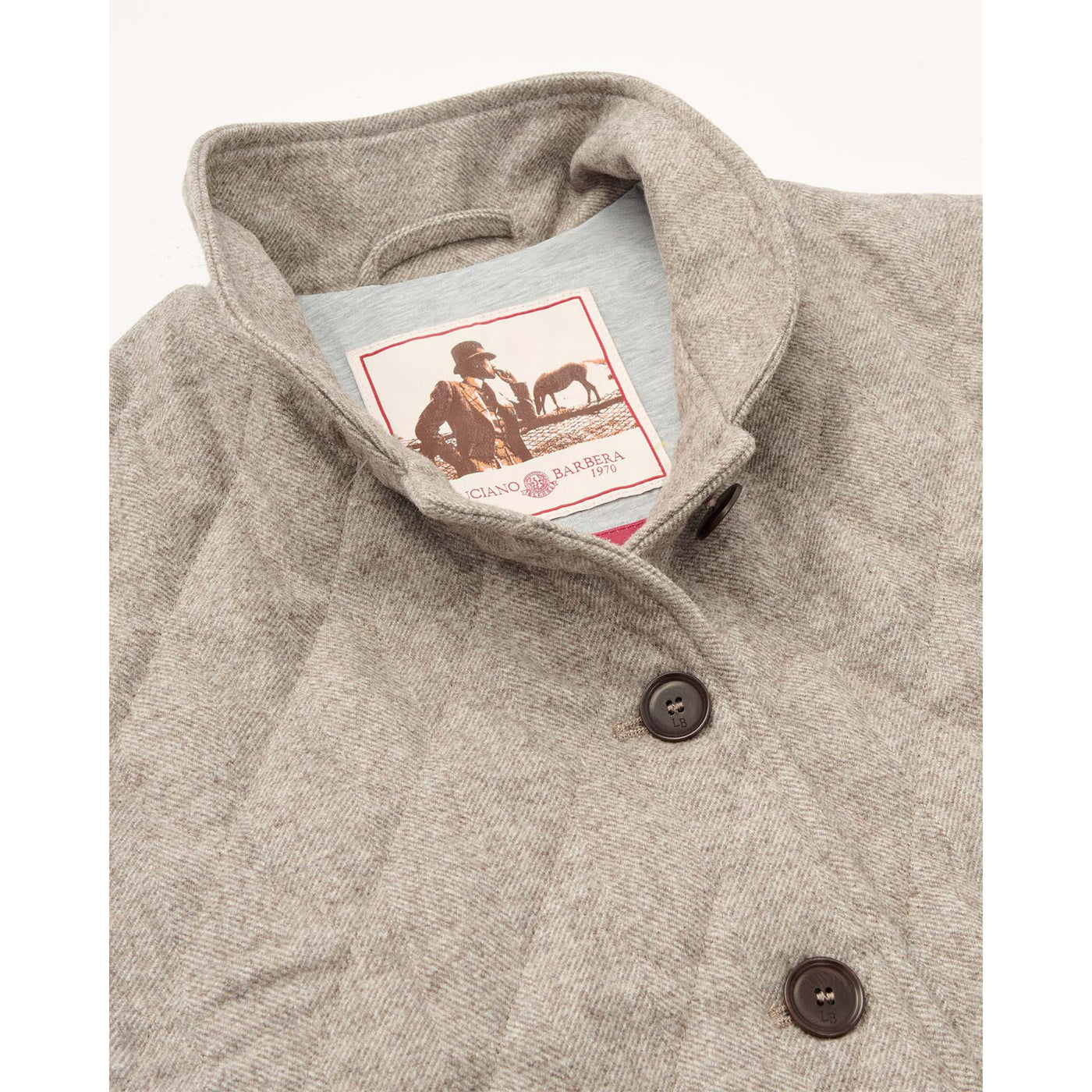 Women's Italian Quilted Vest - Tan