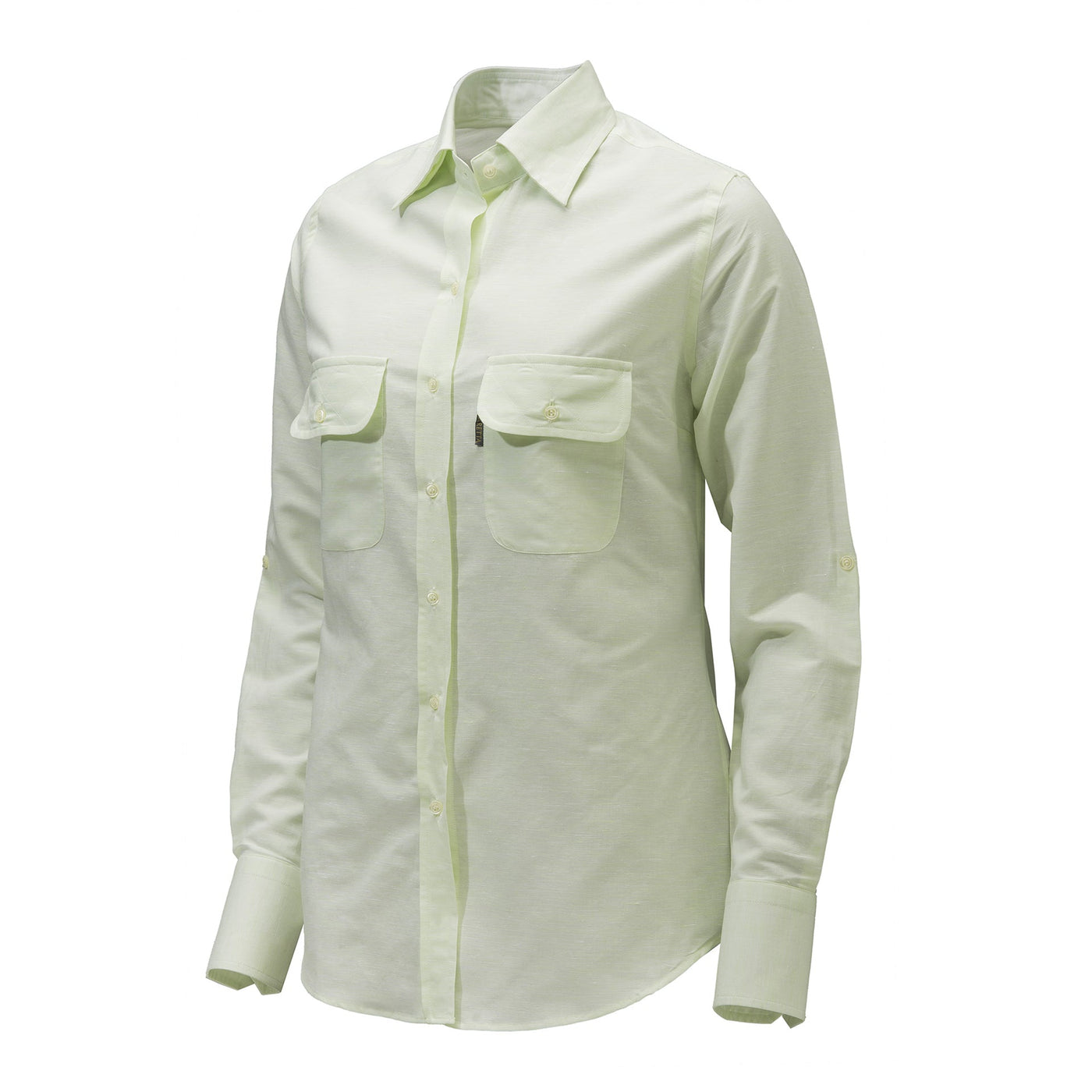 Serengeti safari shirt lime green color front