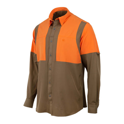 TKAD Flex Shirt - Brown Orange