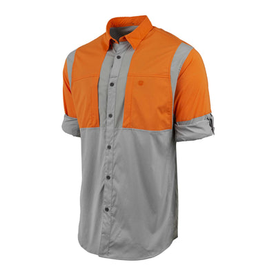 TKAD Flex Shirt - Grey Orange