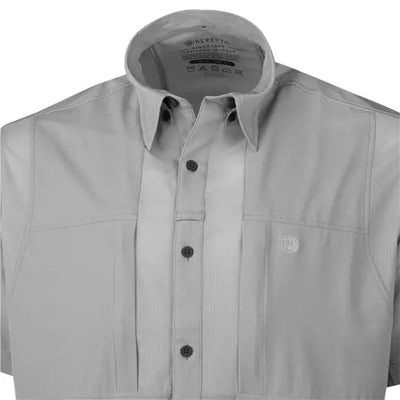 Tkad Flex Short Sleeve Shirt - Light Grey