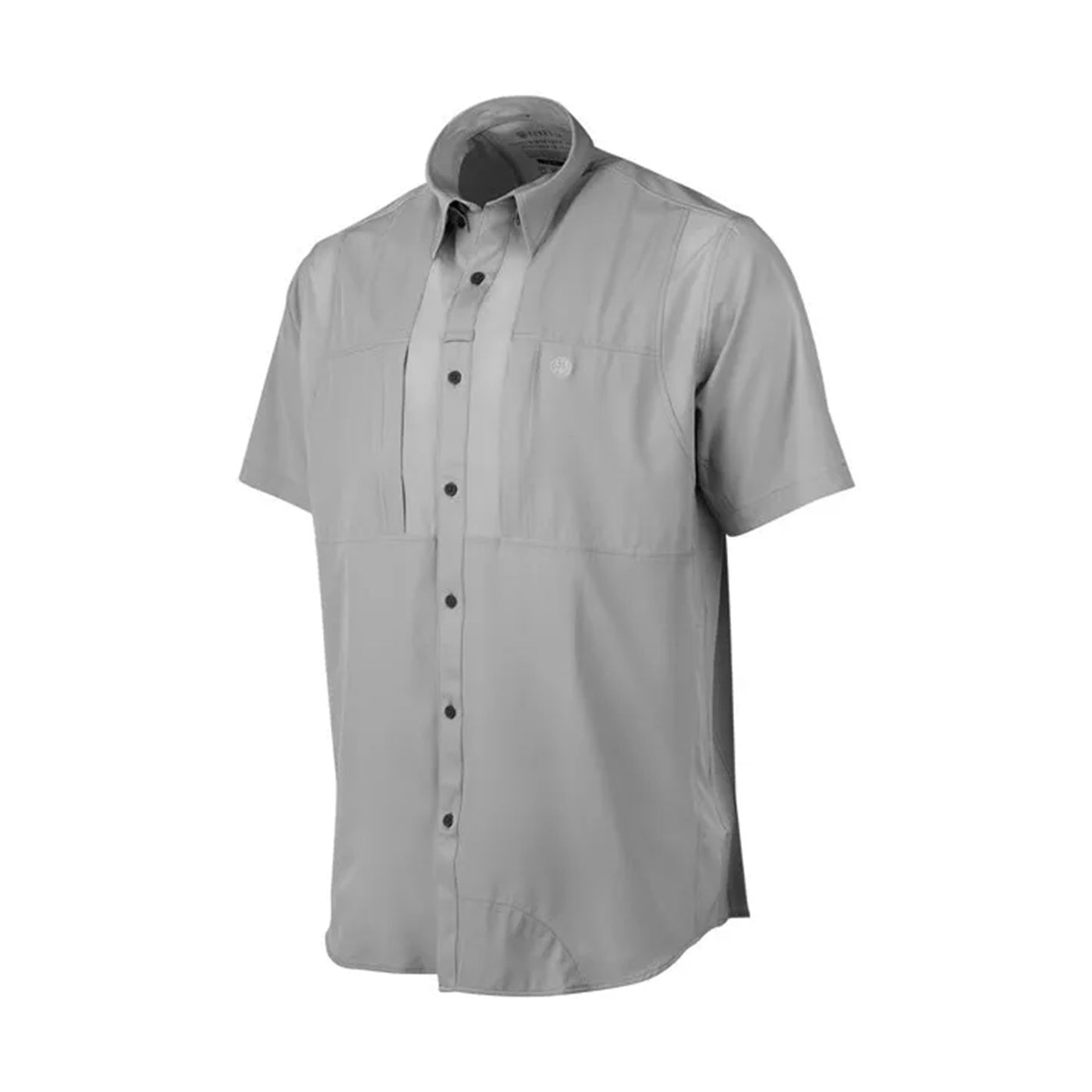 Tkad Flex Short Sleeve Shirt - Light Grey