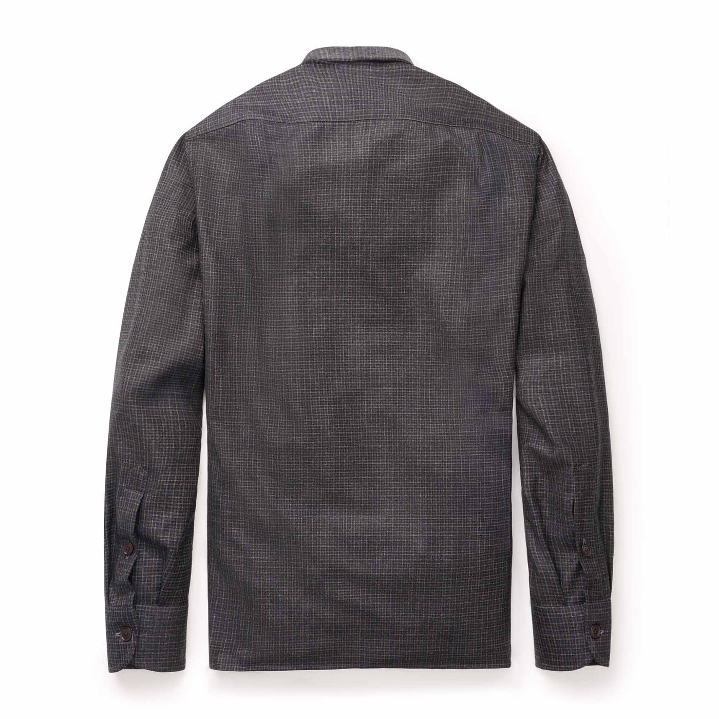 Lightweight Wool Overshirt - Charcoal