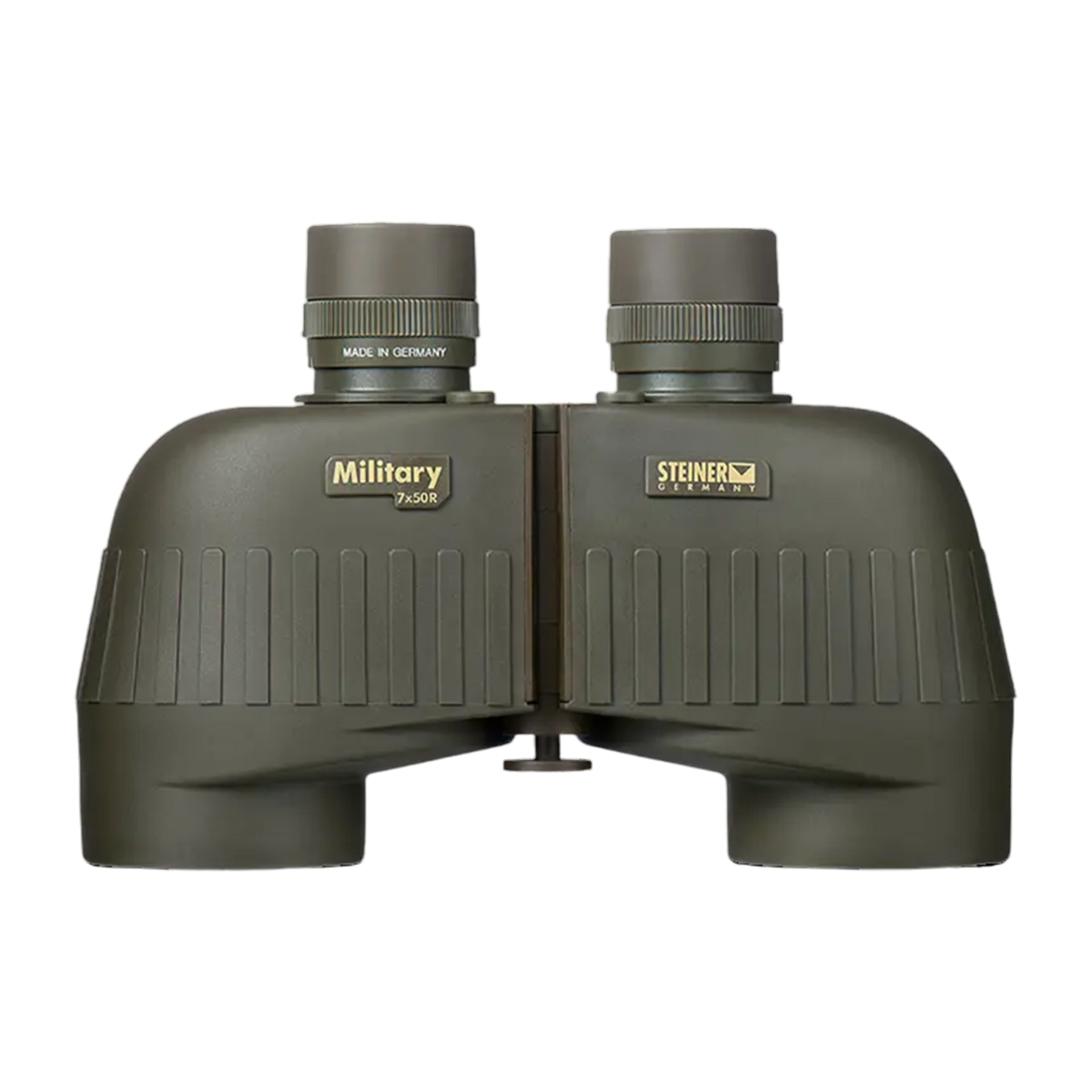 Steiner military binoculars on a white background