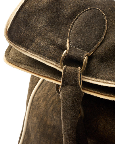 Artisan Tanned Nizza Deerskin Leather Tote - Maple