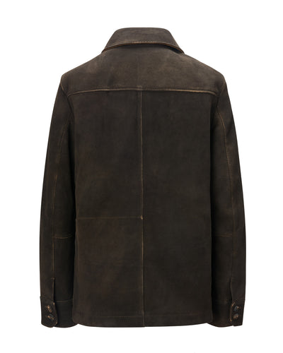 Meindl Deer Leather Finley Jacket - Ahorn Brown