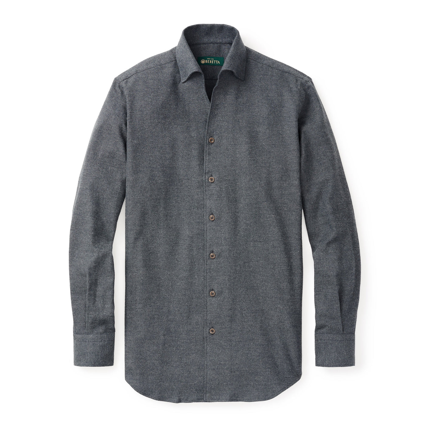 Brushed Herringbone Stellar Shirt - Herringbone Forest