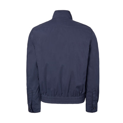 Nylon & Cotton Poplin Jacket - Navy