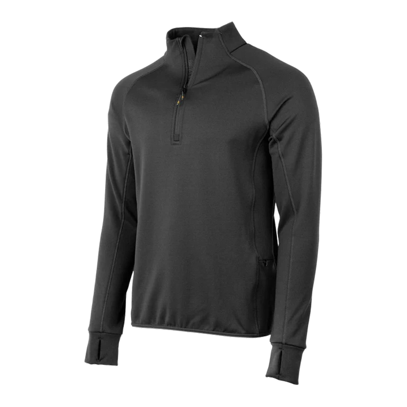 Stretch Tech Half Zip Fleece - Black