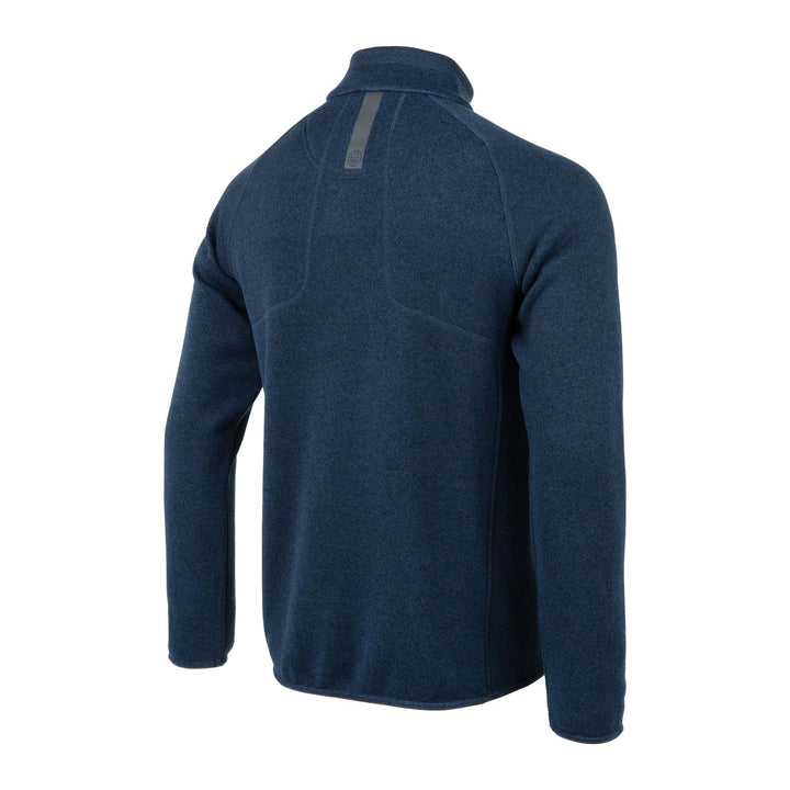 Abisko Full Zip Mens Thermal Fleece Jacket in Blue Total Eclipse