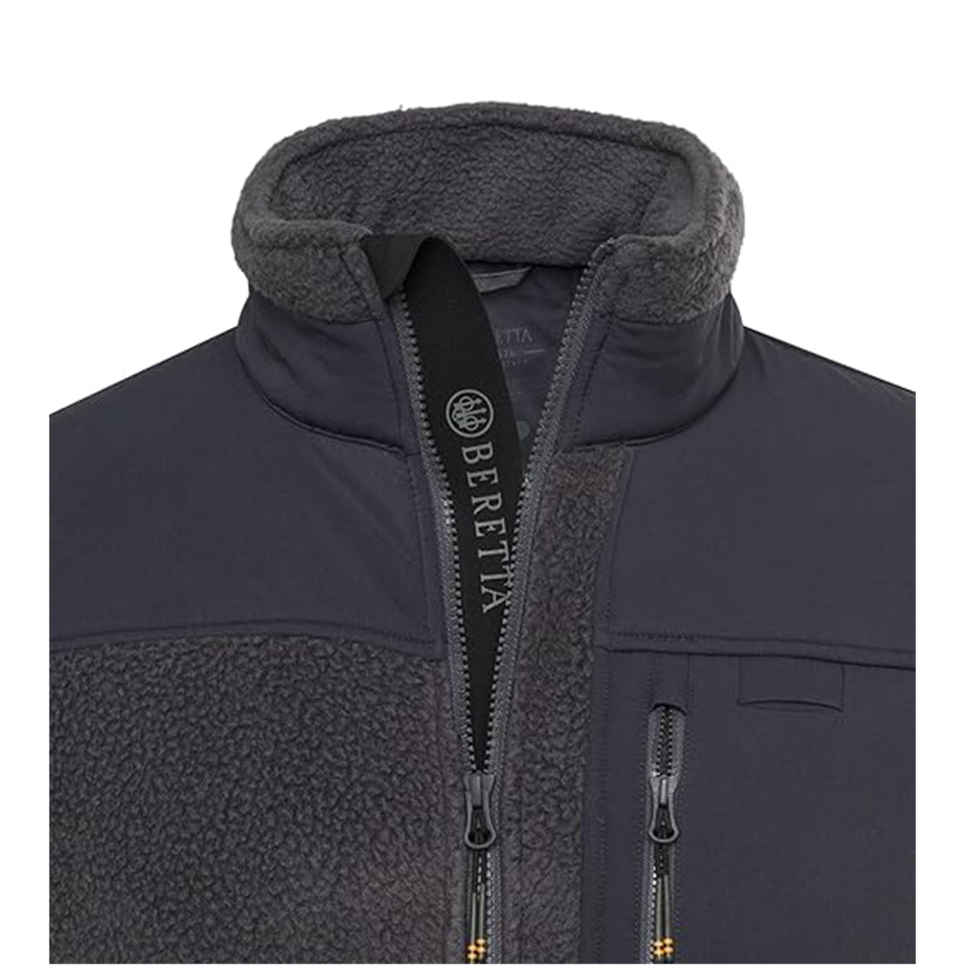 Halifax Sherpa Fleece Jacket - Ebony