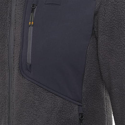 Halifax Sherpa Fleece Jacket - Ebony