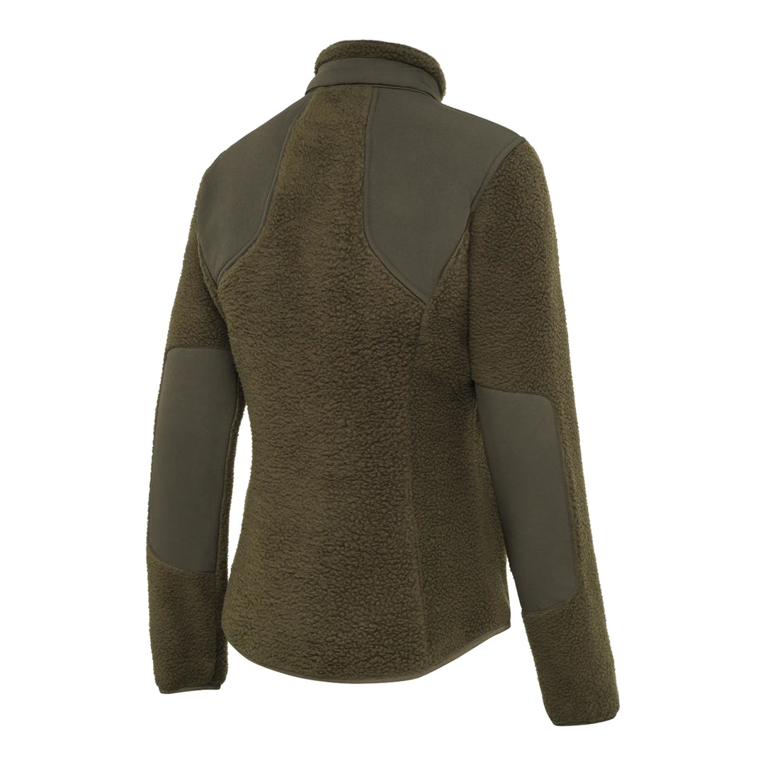 Beretta Womens Halifax Sherpa Jacket in Green Moss Fleece