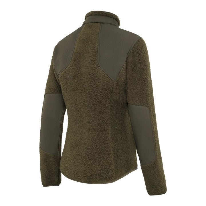 Beretta Womens Halifax Sherpa Jacket in Green Moss Fleece