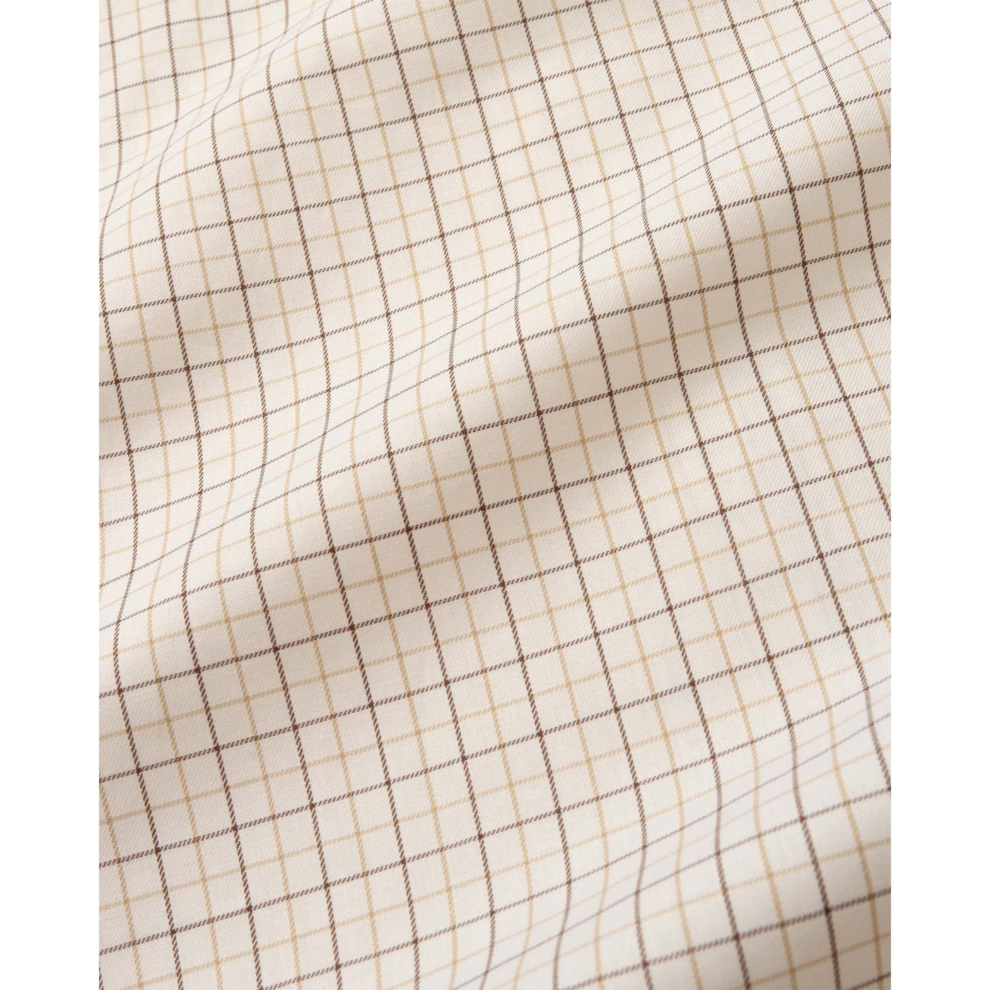 Tattersall Check Luc Due Shirt - Earth Check