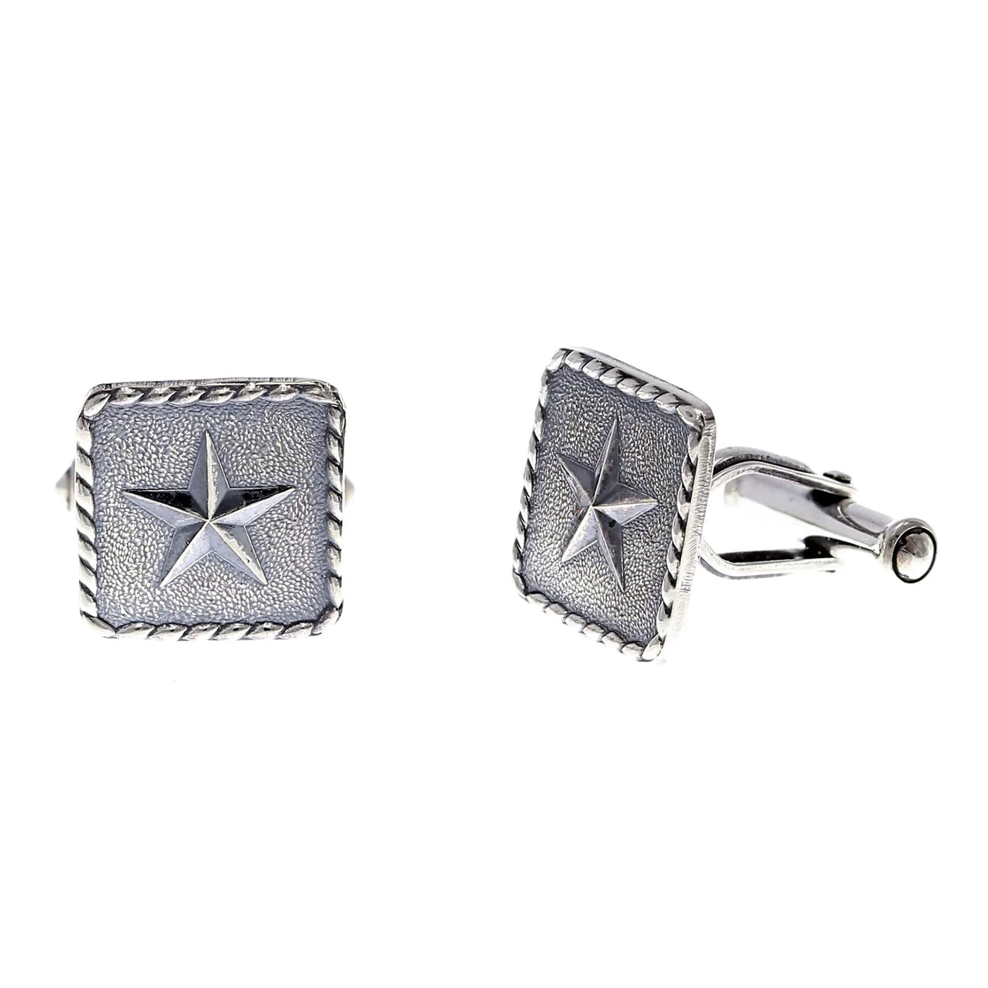 Sterling Stars Silver Cuff Links