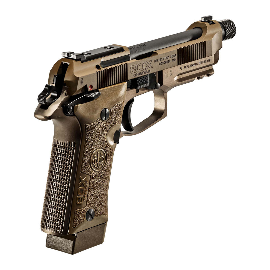 BERETTA 80X Cheetah Tactical Desert For Sale. #J80XTD15