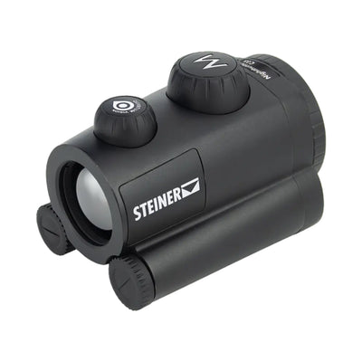 Steiner rifle scope on a white background