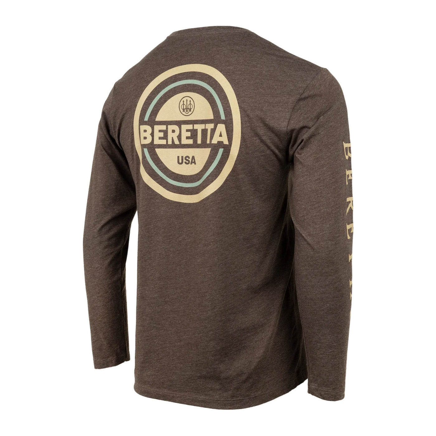 USA 2.0 Long Sleeve T-Shirt - Brown