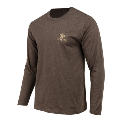 USA 2.0 Long Sleeve T-Shirt - Brown