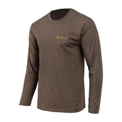 Walk Em Long Sleeve T-Shirt - Brown