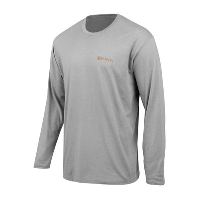 Walk Em Long Sleeve T-Shirt - Stone Heather