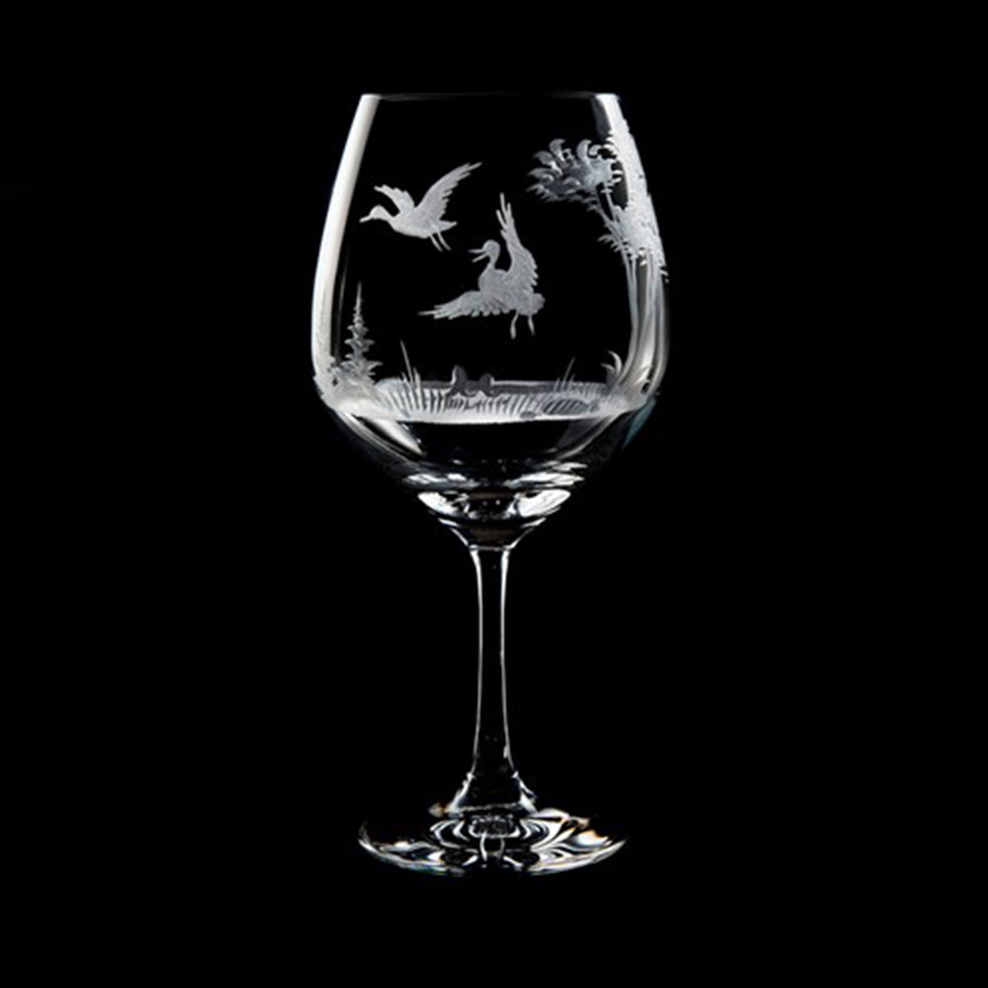 American Burgundy Glass - Duck