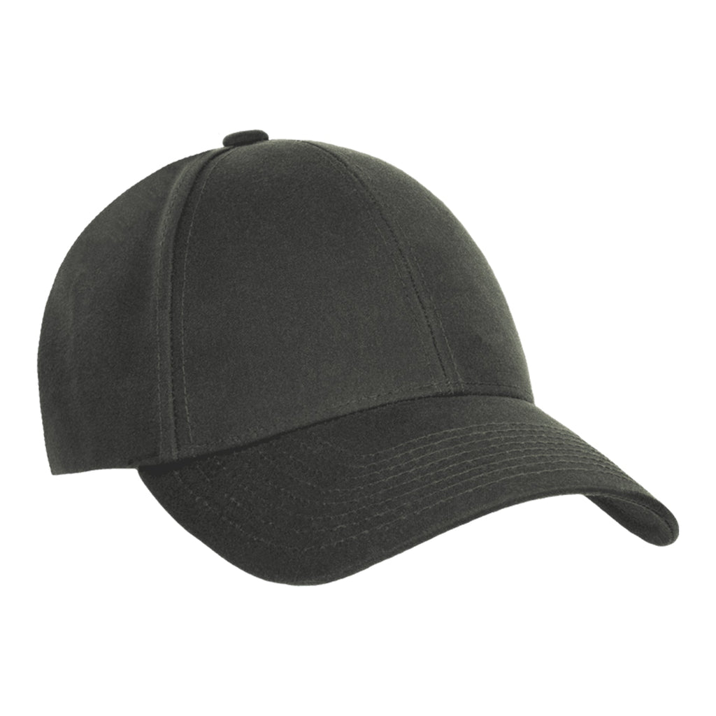 Varsity Headwear Oilskin Ball Cap in Ivy Green Waxed Cotton
