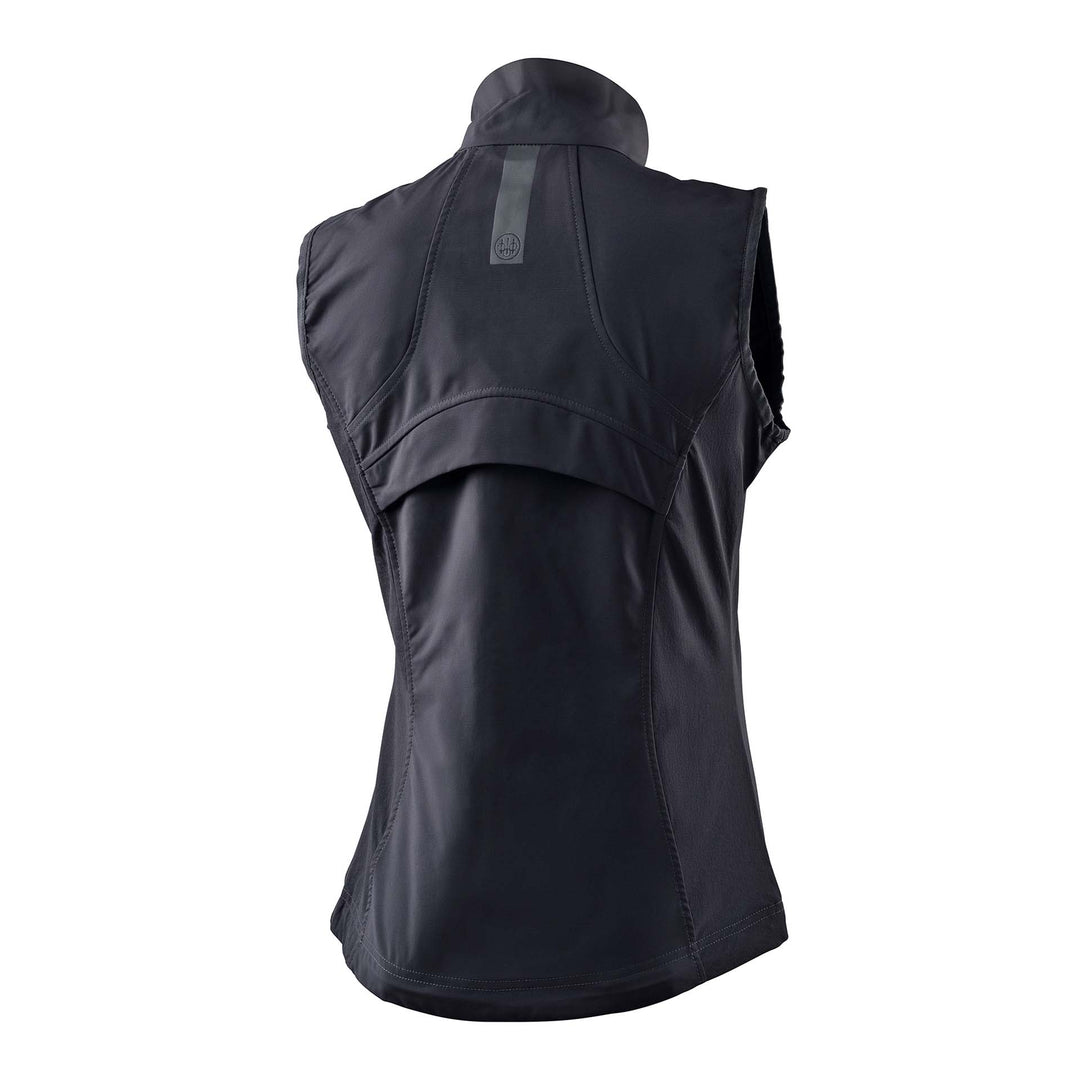 Womens Gravite Windblock Vest in Ebony Beretta Gallery USA