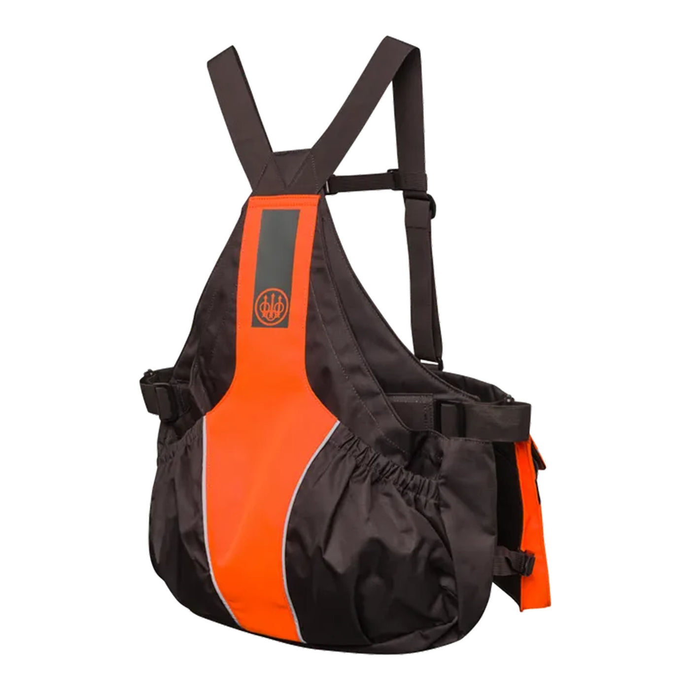 Strap Evo Vest - Brown Bark & Orange