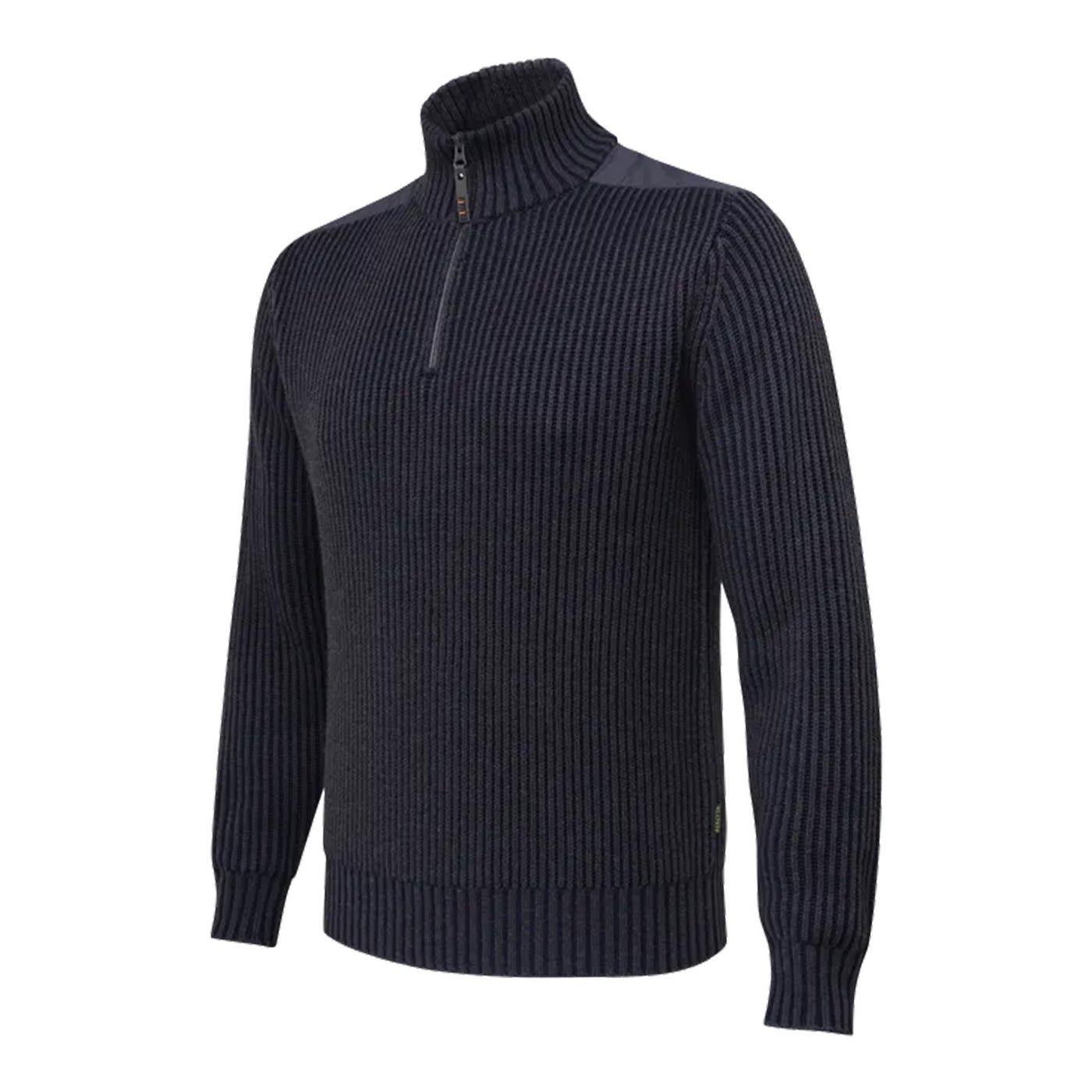 Dover Tech Half Zip Sweater - Ebony