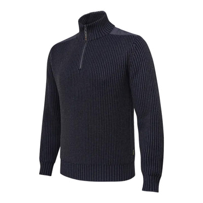 Dover Tech Half Zip Sweater - Ebony
