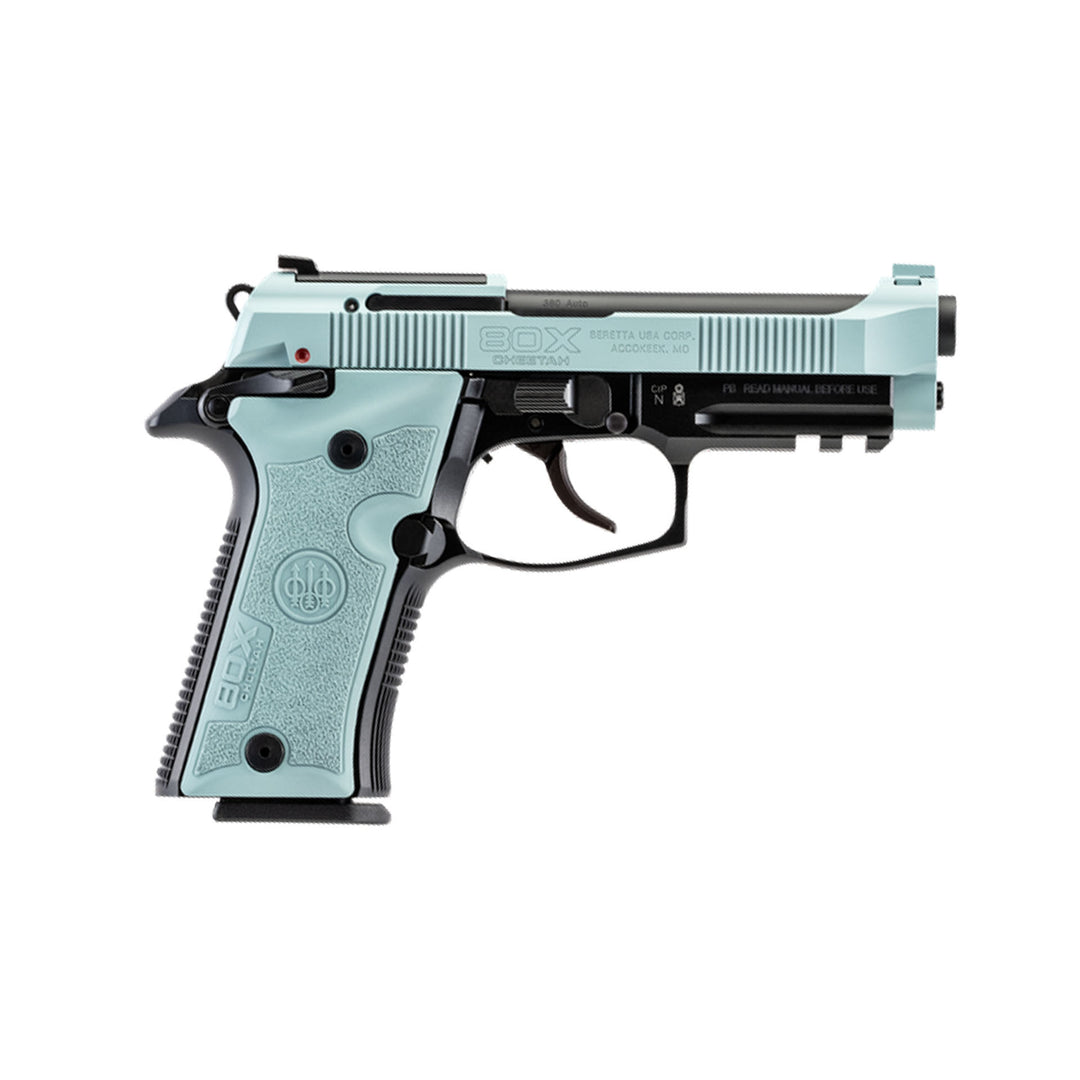 Beretta 80X Cheetah Blue 380 Optics Ready Limited Edition Pistol