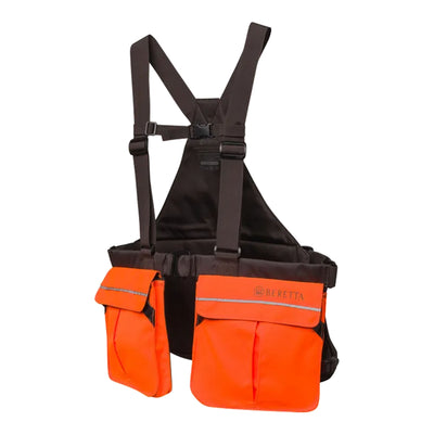 Strap Evo Vest - Brown Bark & Orange
